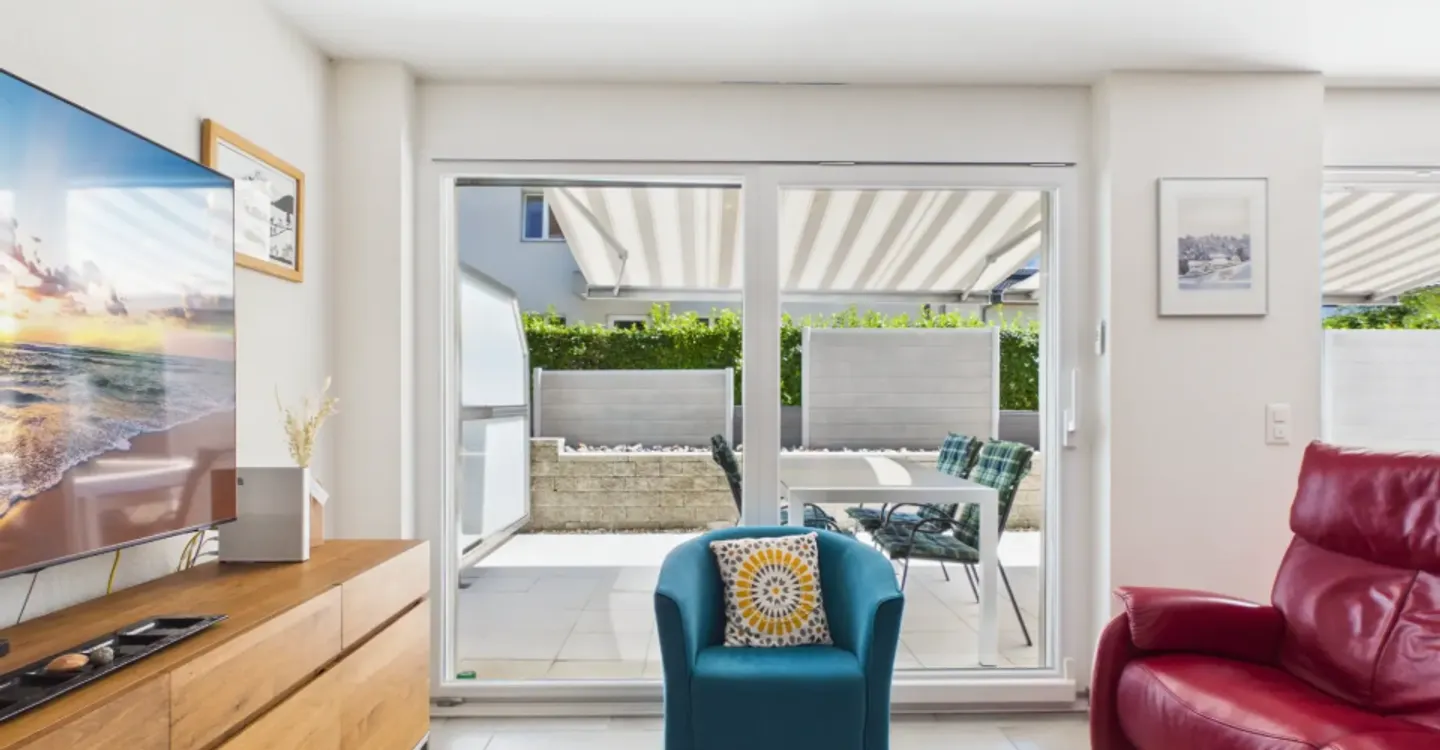 Beautiful 3.5 rooms with 75m2 of outdoor space on Les Terrasses de l’Ardève - Photo 1 of 12