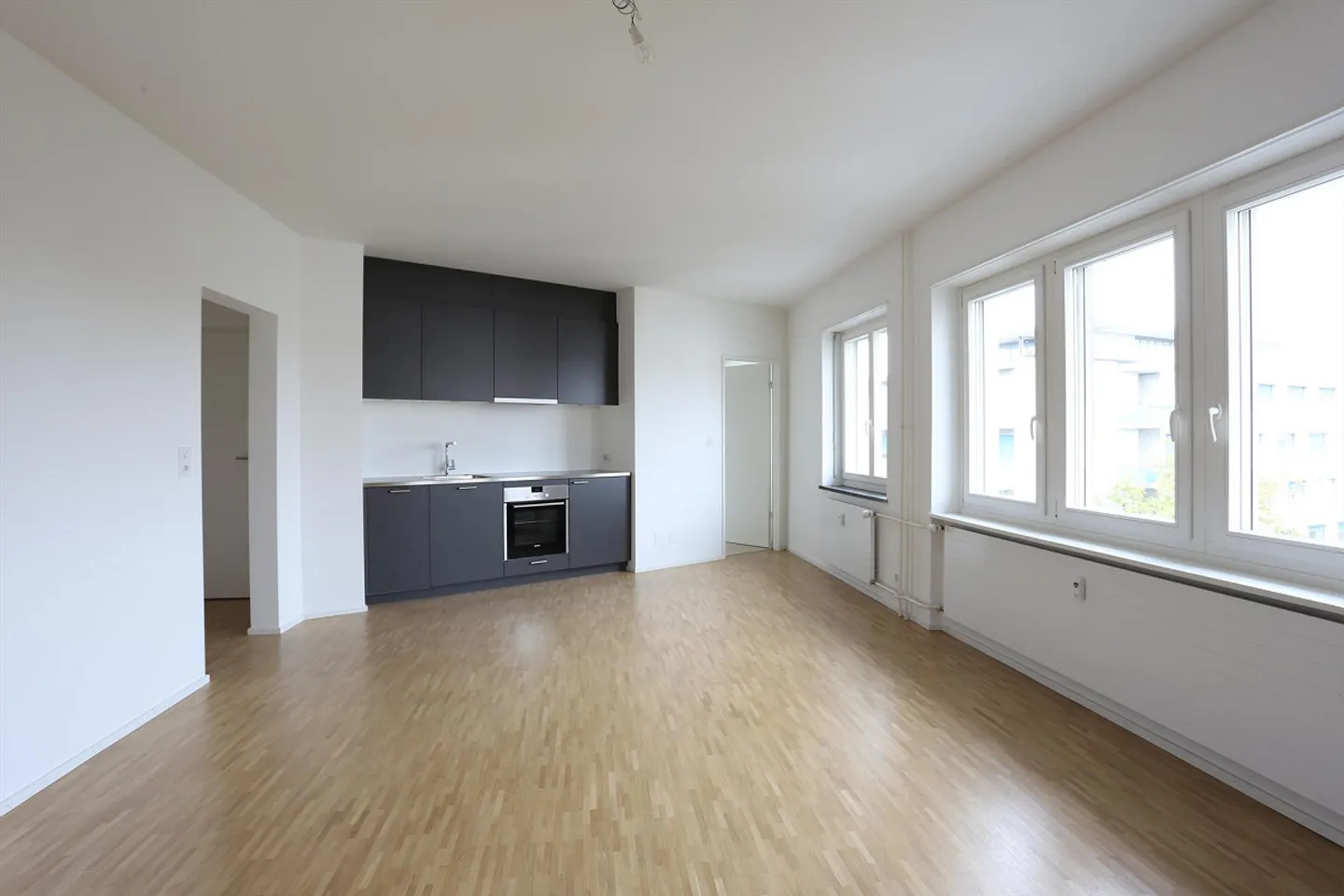 Appartement 1 pièce rénové à Bâle près de l'hôpital Felix Platter - Photo 4 sur 8