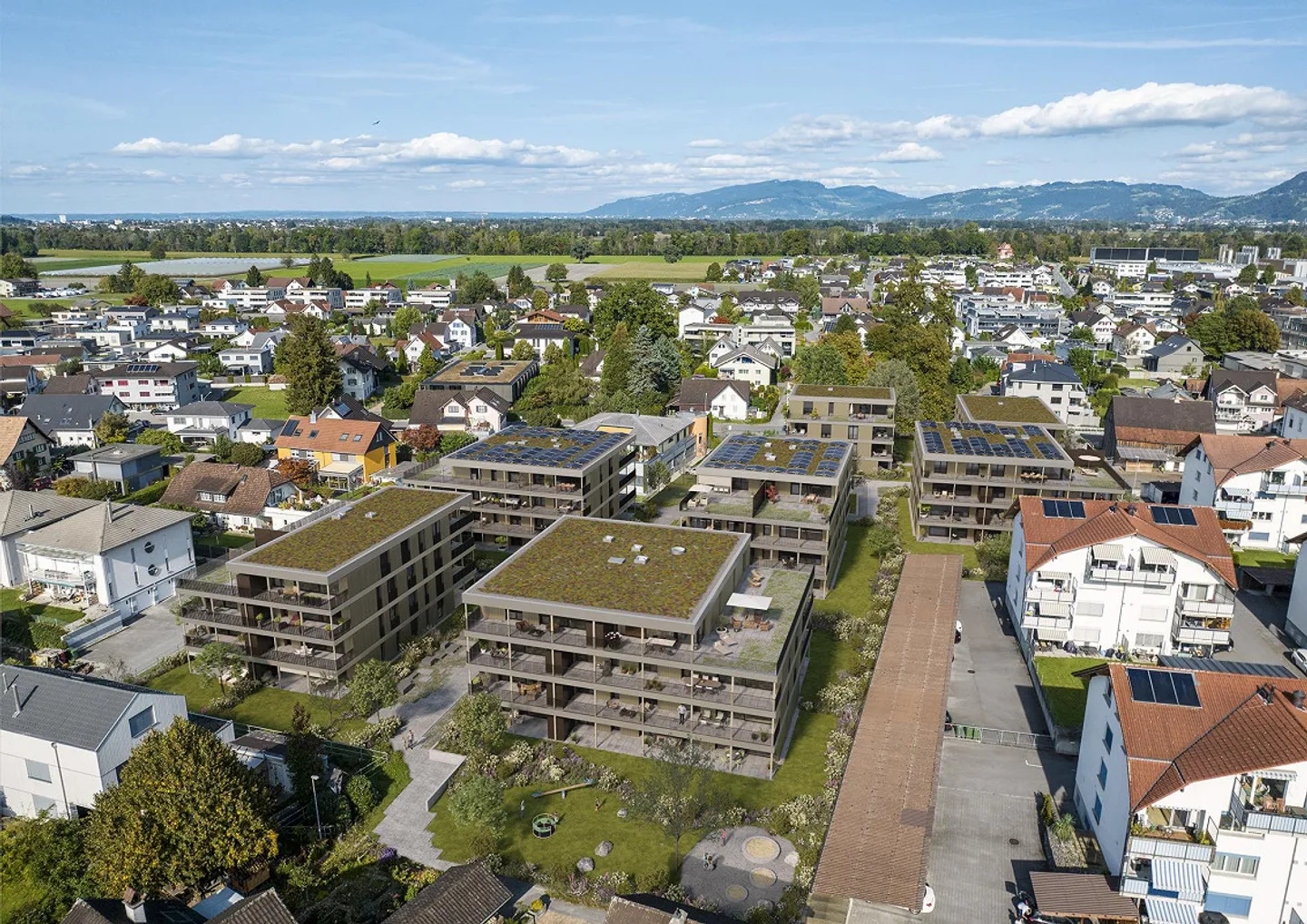 Vivere urbano nel verde - "schmitterpark.ch" Diepoldsau - Foto 2 di 10