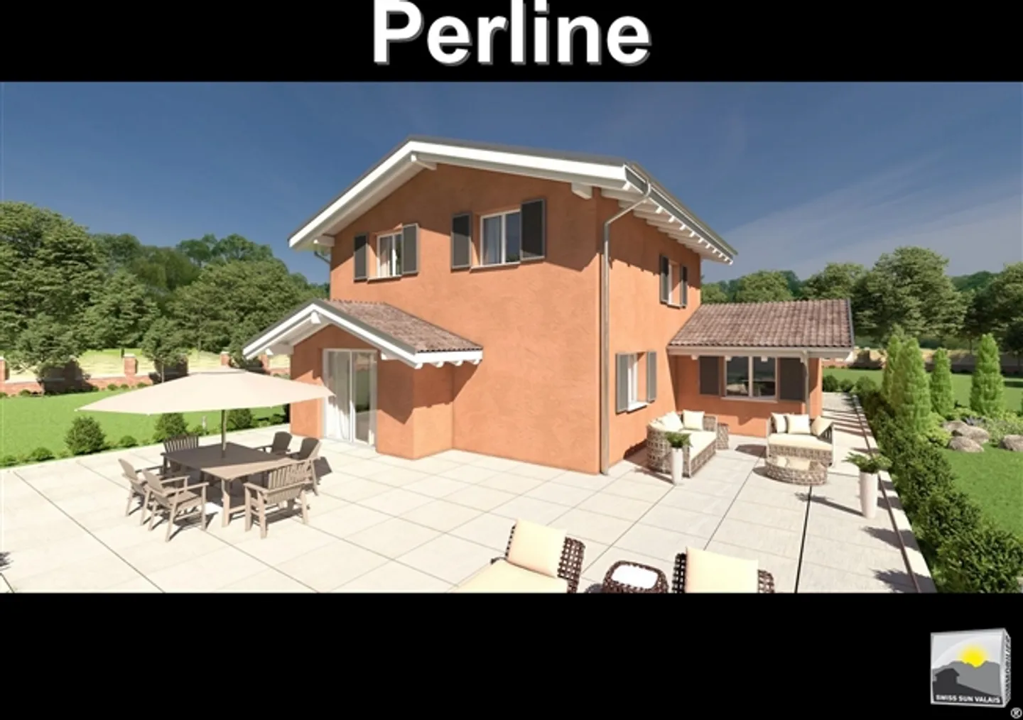 WALLIS / Je suis "PERLINE" Belle villa à construire 5.5 pièces de 151 m² à vendre, Suisse - Photo 1 sur 20
