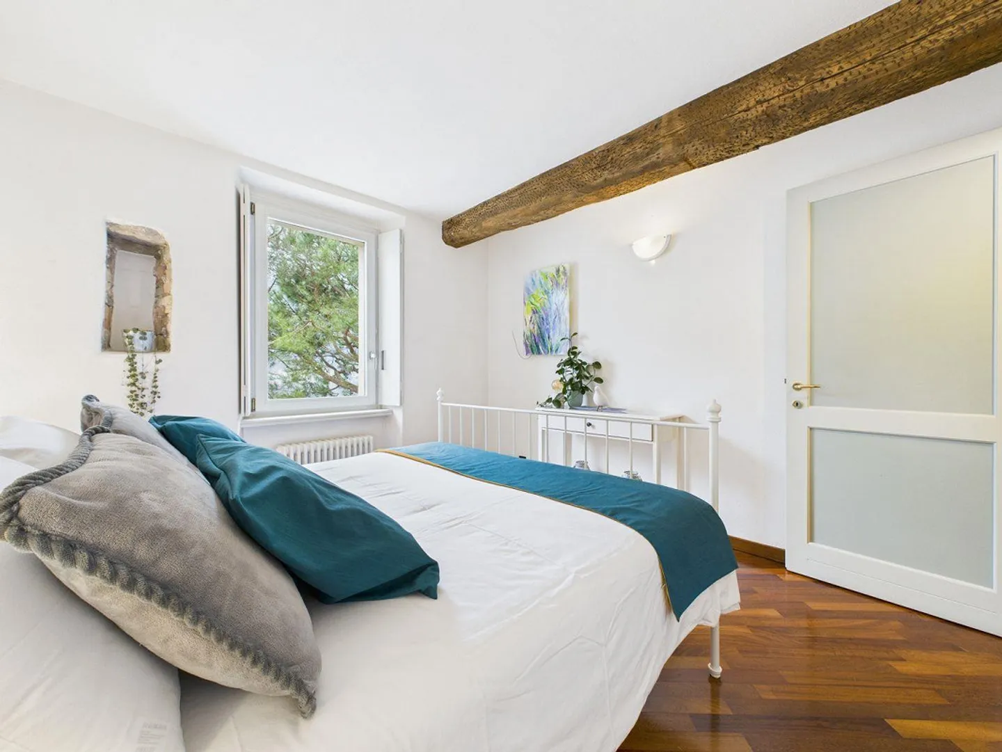 2½-Zimmer-Wohnung mit herrlichem Seeblick im Herzen von Morcote - Foto 8 von 13