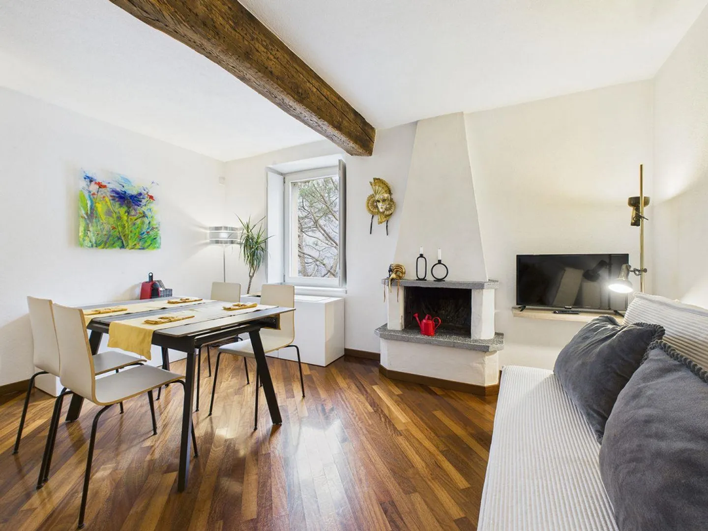 2½-Zimmer-Wohnung mit herrlichem Seeblick im Herzen von Morcote - Foto 3 von 13