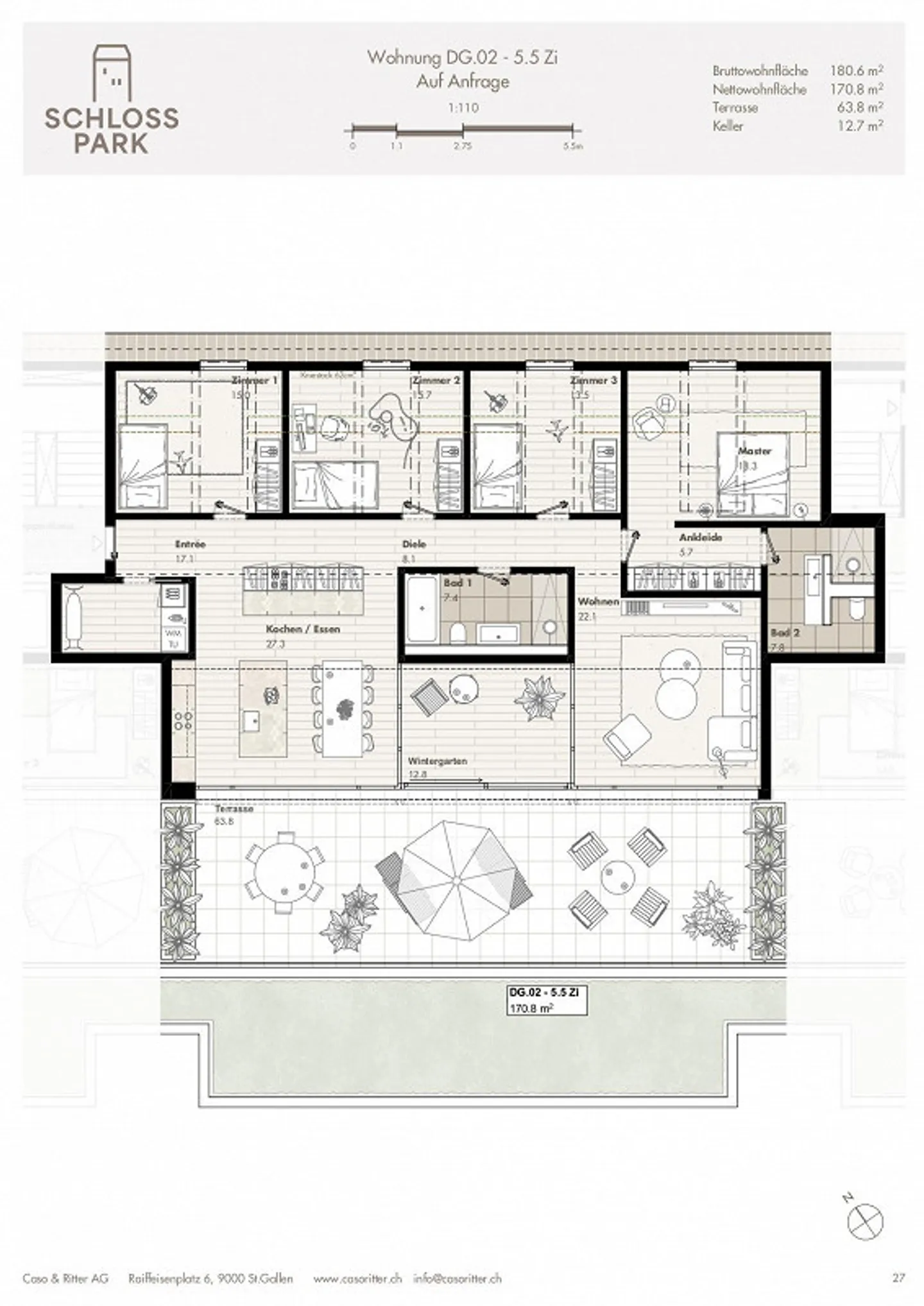 «Schlosspark Sargans» – Vivere con Vista, Stile e Sostanza - Foto 10 di 11