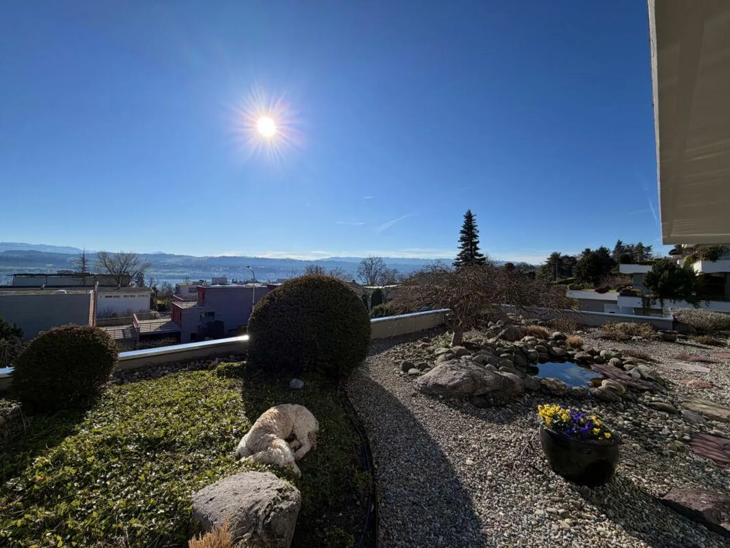 4.5-room terrace apartment with magnificent outdoor areas and fantastic views! - Photo 10 of 12