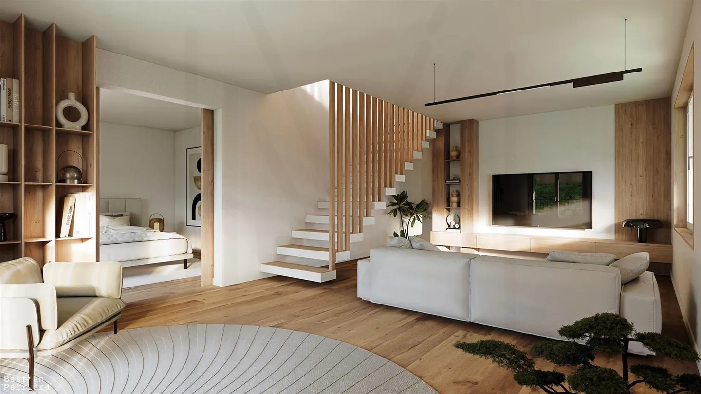 Magnificent 5.5-room penthouse apartment with a beautiful view of the countryside - Photo 3 of 6