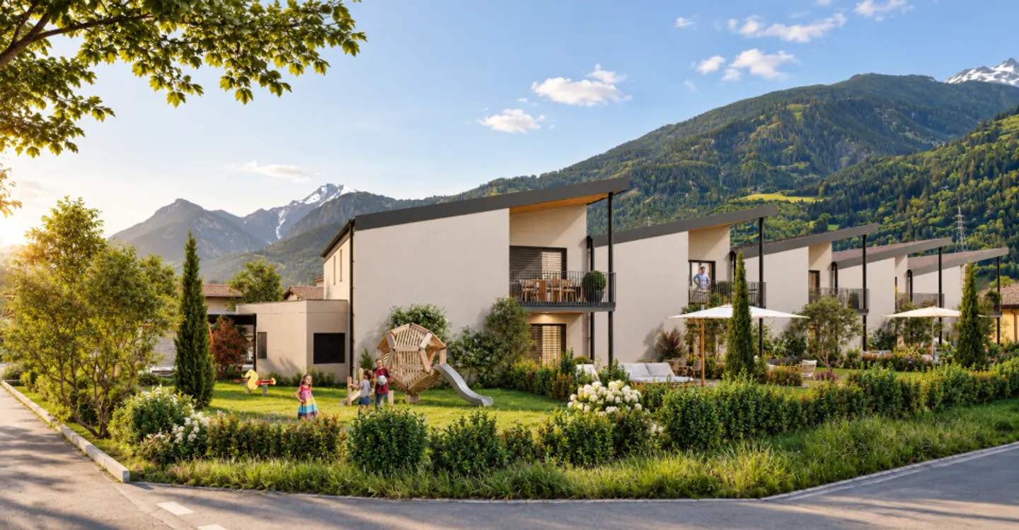 Lo spirito di una villa, il comfort del nuovo – 3,5 locali con ingresso indipendente - Foto 1 di 4