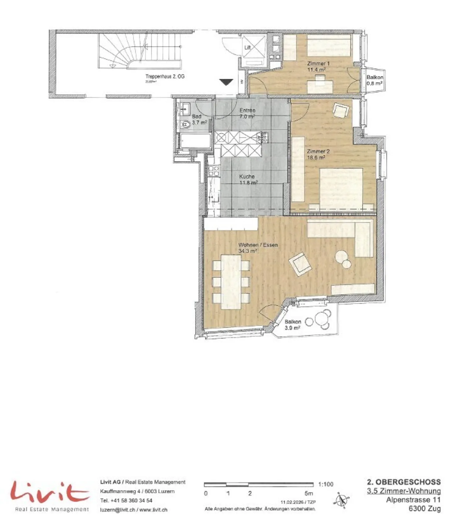 Vie exclusive au centre de Zug - Photo 3 sur 3