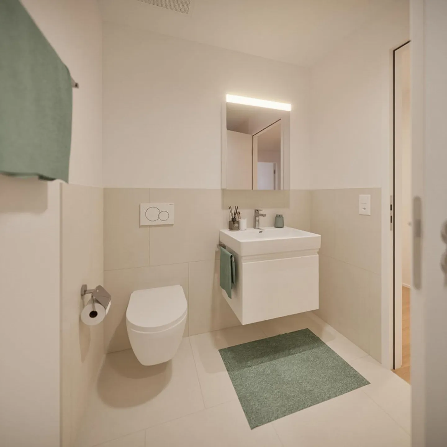 1.5 Zimmerwohnung in Hunzenschwil - Foto 3 von 4