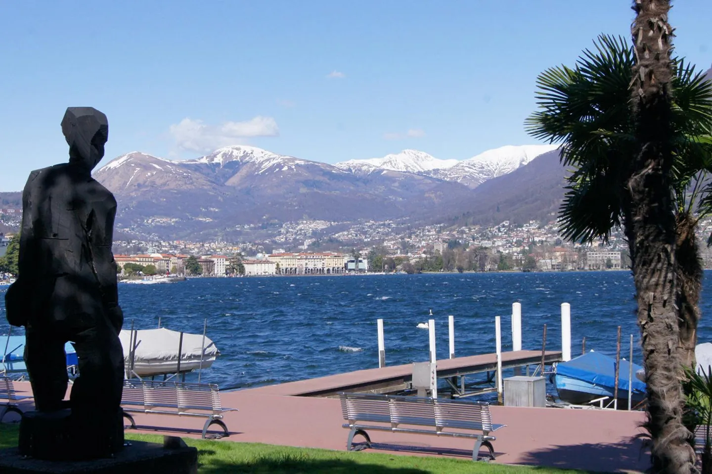 Lugano, Paradiso, Seeblick - Laden-/Bürofläche mit Schaufenster - N... - Foto 1 di 1