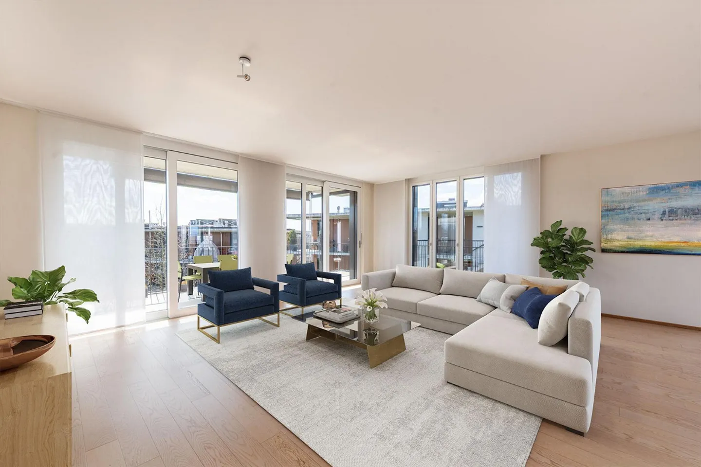 Rare Opportunity: Penthouse Apartment with 124 m² Terrace in a Desirable Location - Photo 1 of 13