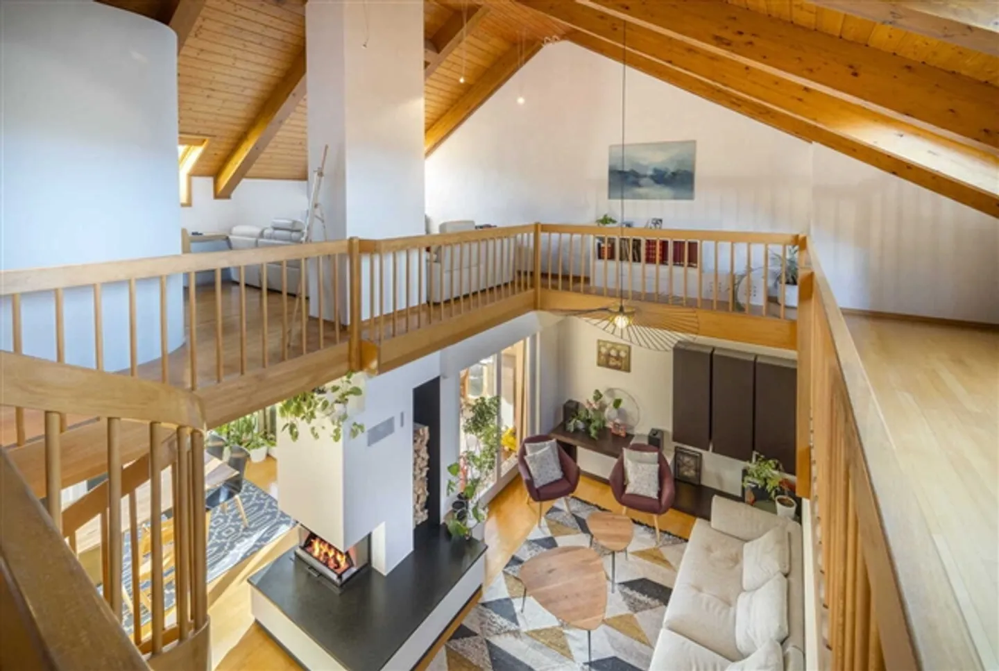 Renoviertes Penthouse-Duplex mit Balkon - Foto 14 von 17