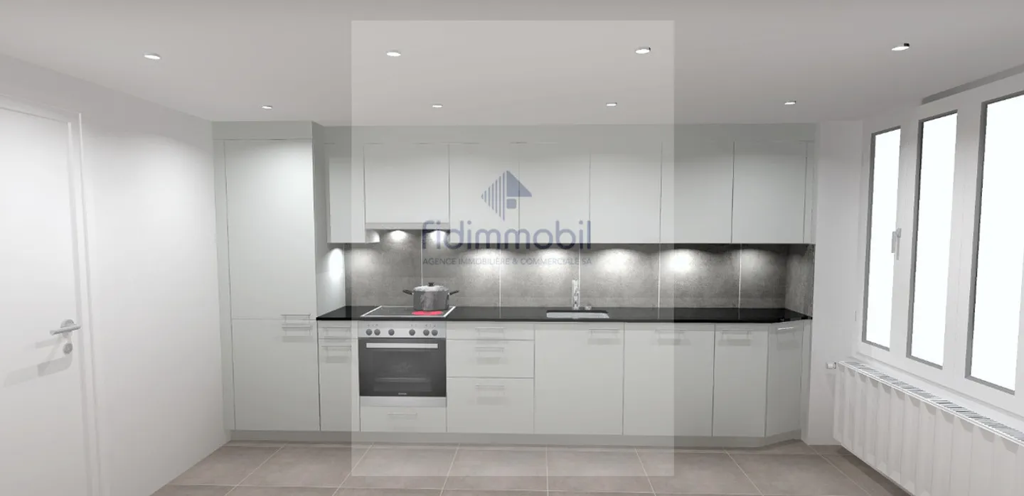 VOLLSTÄNDIG RENOVIERTES WOHNUNG IN EINER RUHIGEN NACHBARSCHAFT - Foto 1 von 1