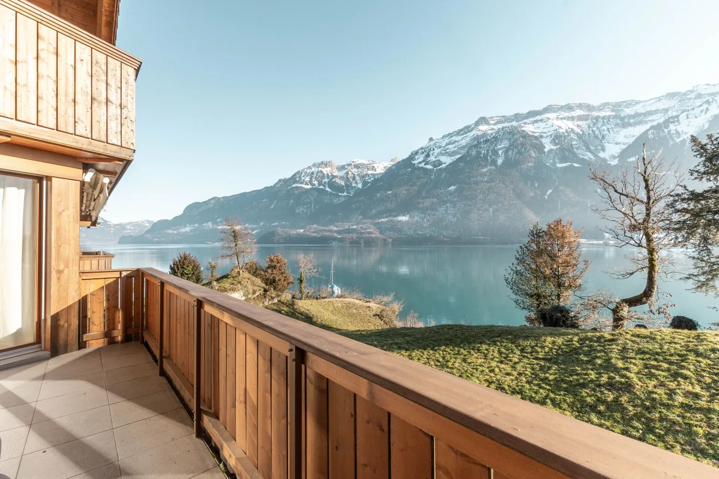 Schöne 3-Zimmer-Wohnung mit Bootsanleger und Seeblick, Chalet Brienzersee - Foto 32 von 36