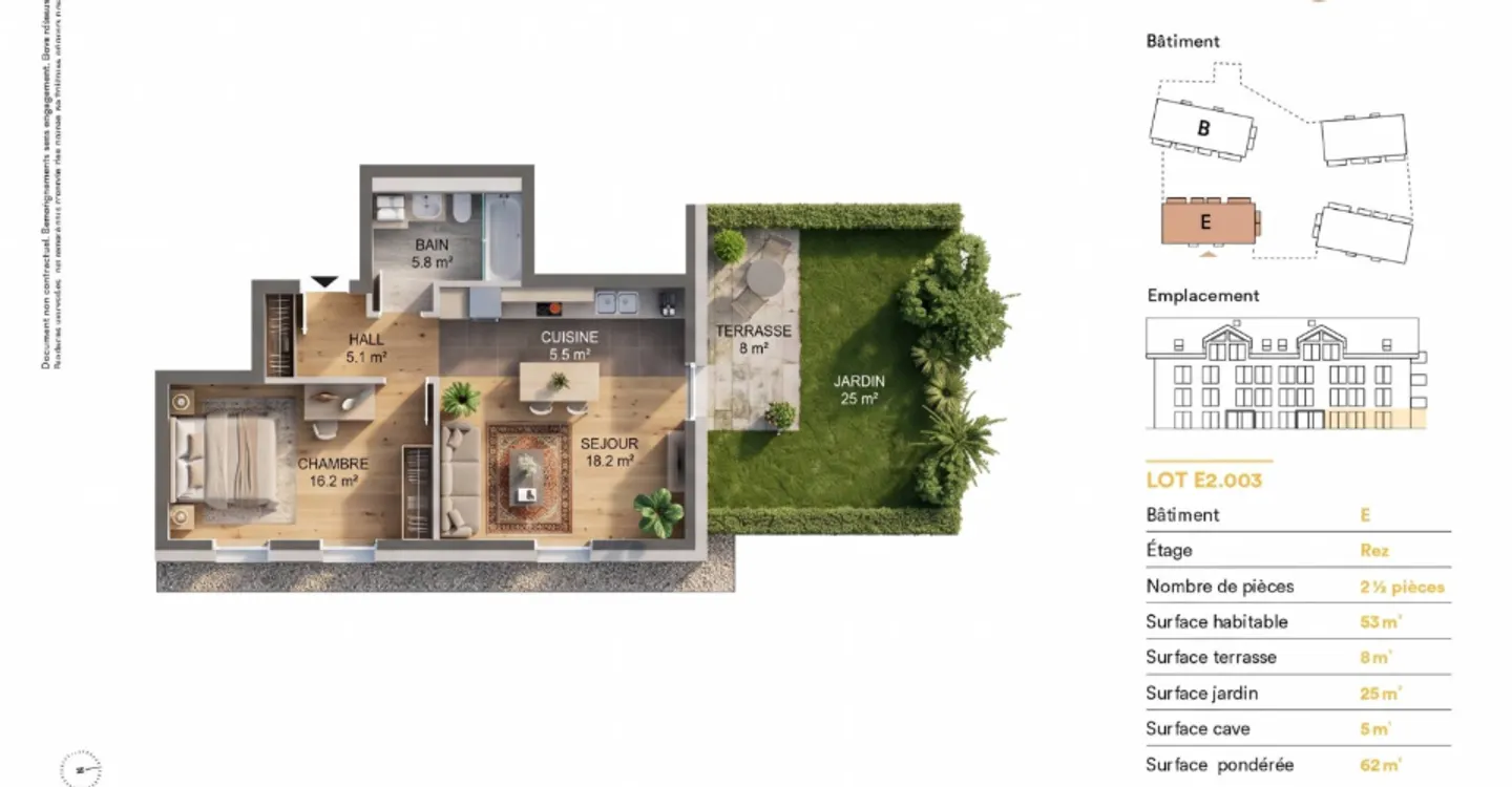 Attic: Spacious 2.5 rooms with 7m² balcony - Photo 11 of 11