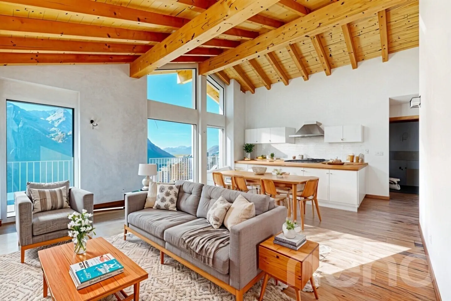 Nuovo appartamento con vista montagna a Erschmatt - Possibilità di affitto con riscatto - Foto 2 di 13