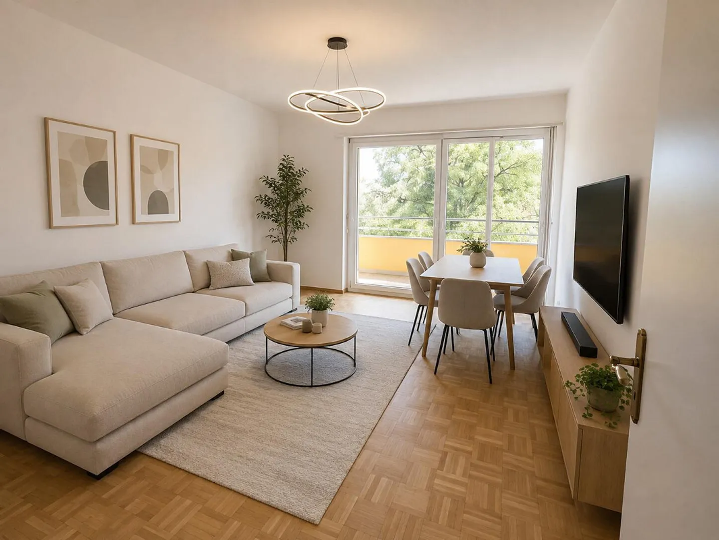 SPACIEUX 3.5 PIÈCES AVEC GRANDE TERRASSE AU CENTRE DE VIGANELLO - Photo 1 sur 10