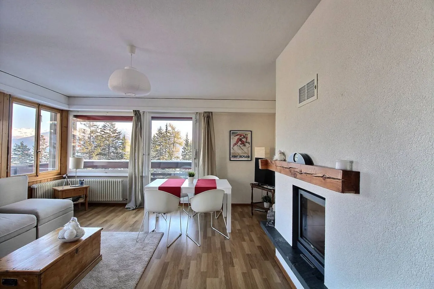 Wöchentliche Vermietung Apartment 3-Zimmer in Anzère - Foto 5 von 15