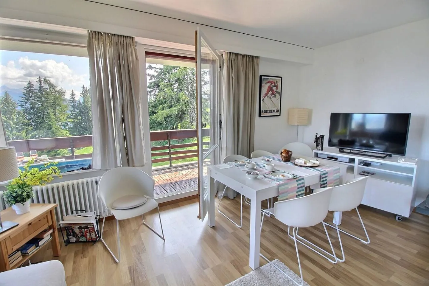 Wöchentliche Vermietung Apartment 3-Zimmer in Anzère - Foto 4 von 15