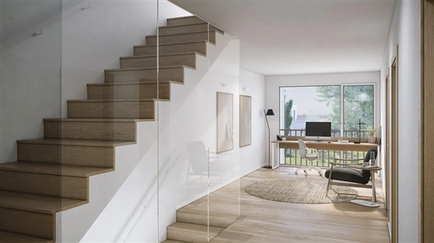 LITHEA 1 - Beautiful adjacent villa with 6 rooms in the center of Nyon - Photo 6 of 8