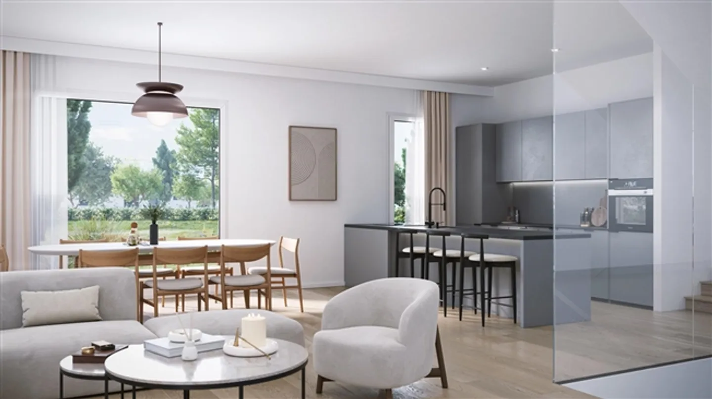 LITHEA 1 - Beautiful adjacent villa with 6 rooms in the center of Nyon - Photo 3 of 8