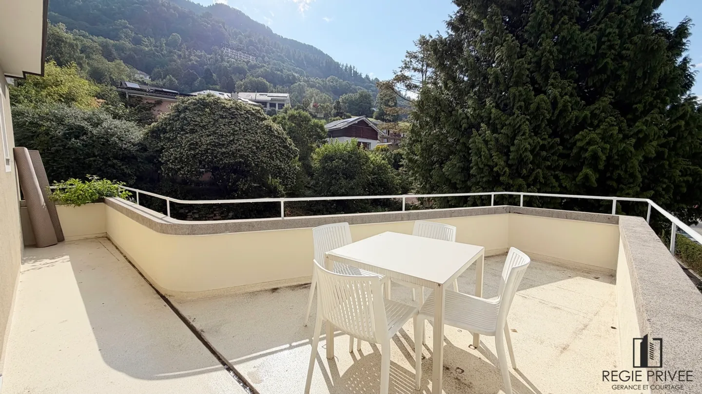 Appartement avec 2,5 pièces, meublé avec vue sur le lac - Photo 2 sur 11