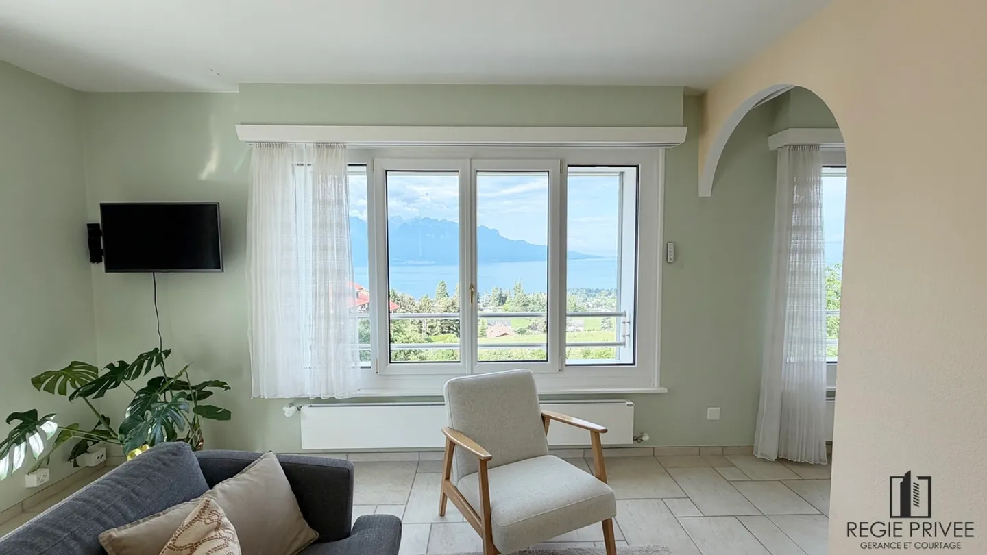 Appartement avec 2,5 pièces, meublé avec vue sur le lac - Photo 5 sur 11