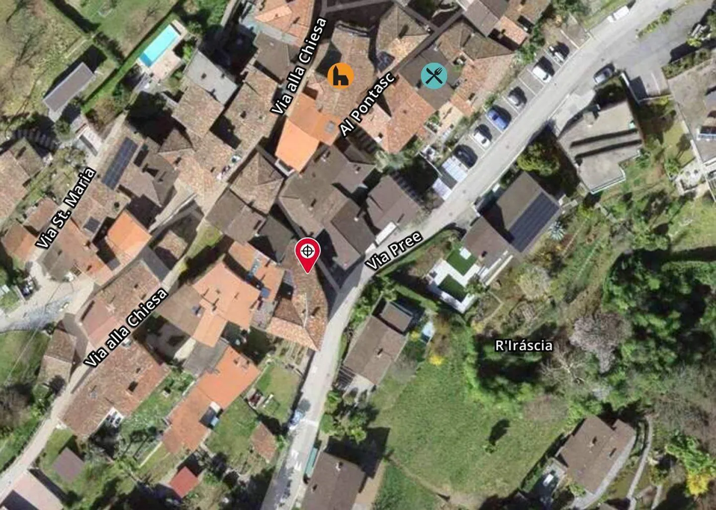 Casa bifamiliare, molto centrale, soleggiata, tranquilla con bella vista - Foto 49 di 50