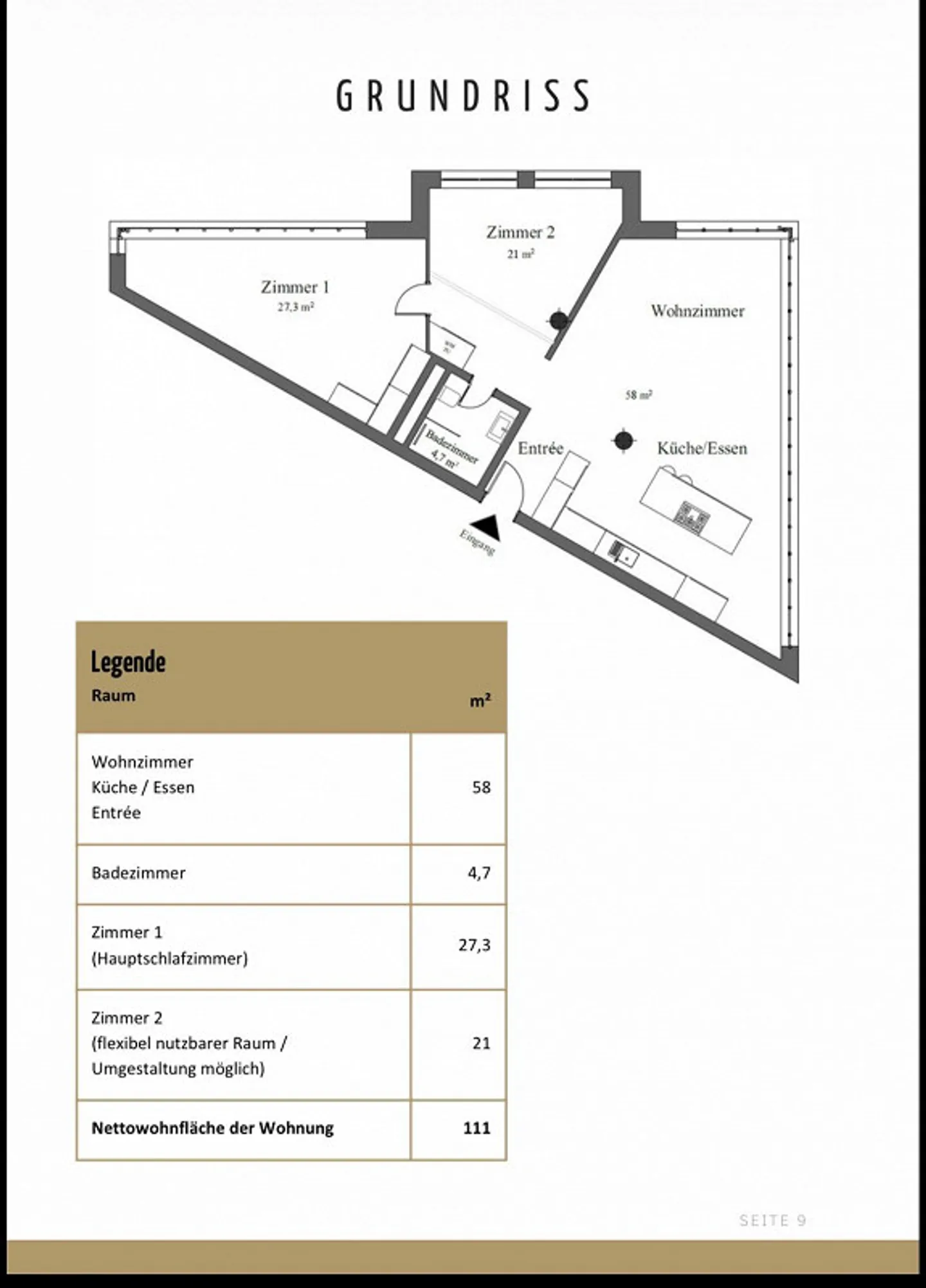 Appartamento moderno ristrutturato di 3.5 locali con 111 m² in posizione centrale - Foto 25 di 25