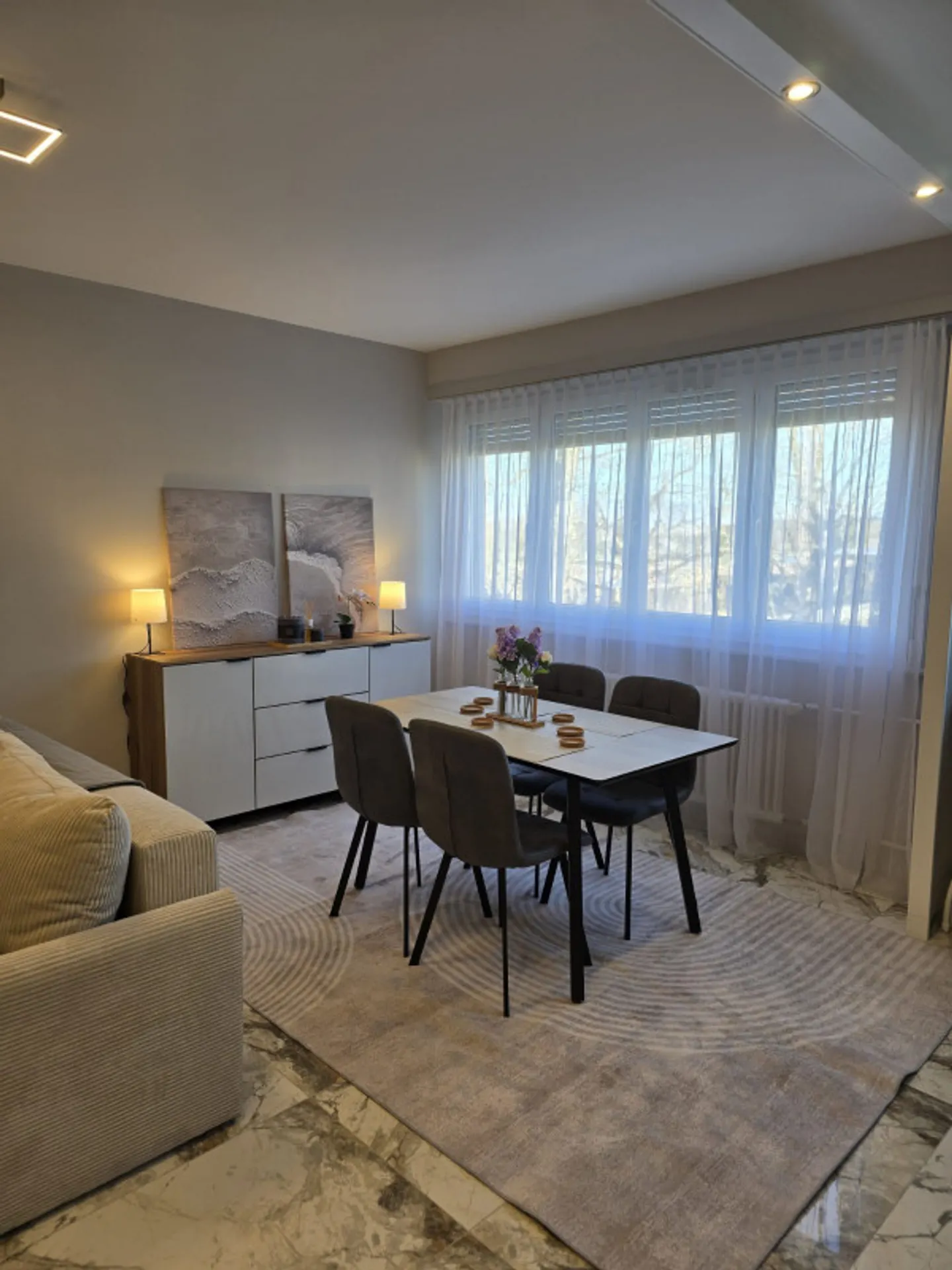 BEL APPARTAMENTO 4 LOCALI ARREDATO - MEYRIN - Foto 2 di 8