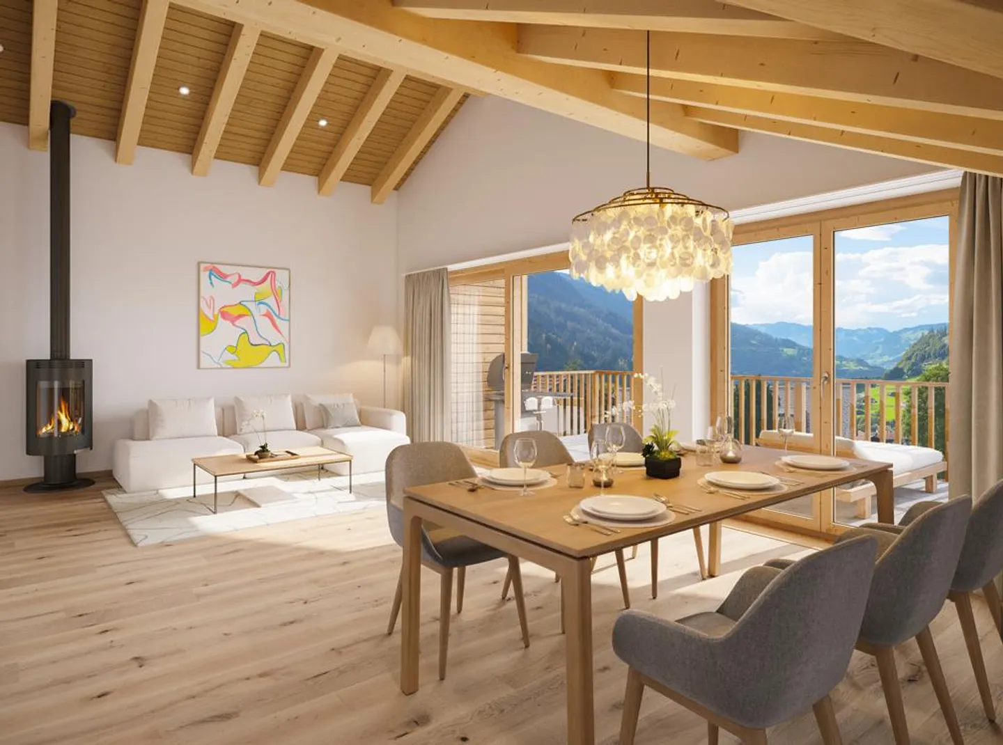 Chesa Lumina Gäuggeli - appartement penthouse exclusif - Photo 1 sur 4