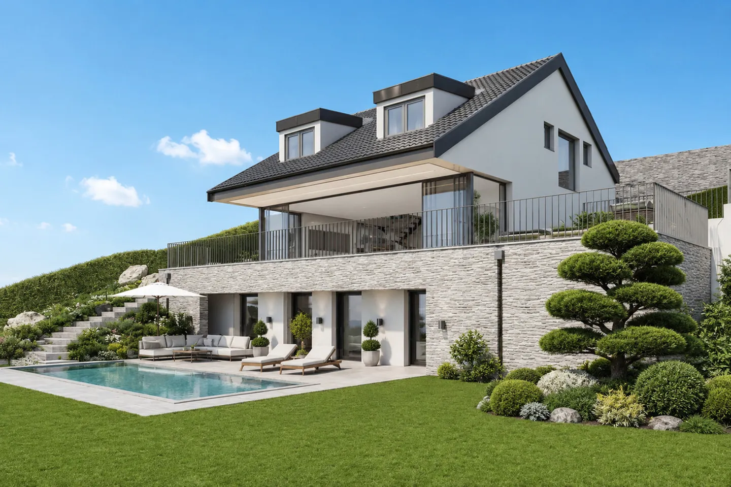 Contemporary Villa with Lake View - Photo 9 of 11