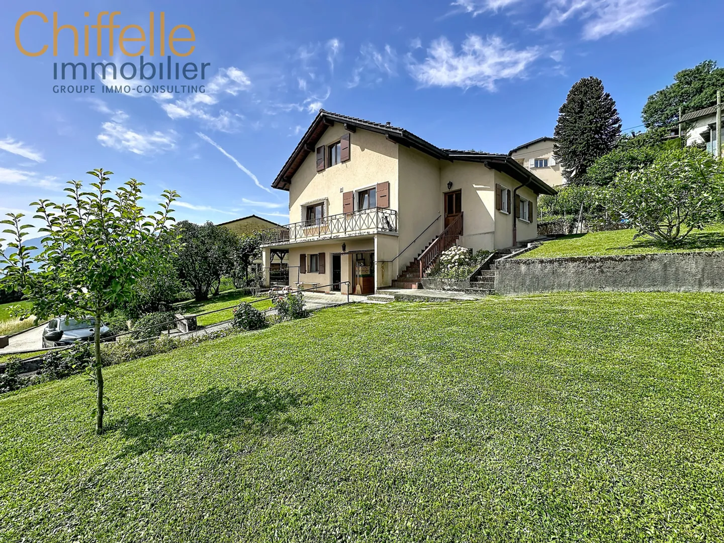 Schöne Familienvilla mit Panoramablick auf den Genfersee und die Alpen - Foto 8 von 8