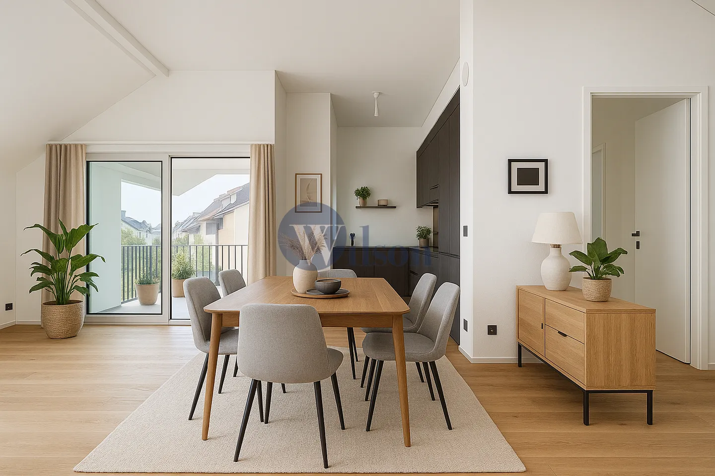 Appartamento in affitto - Foto 2 di 9