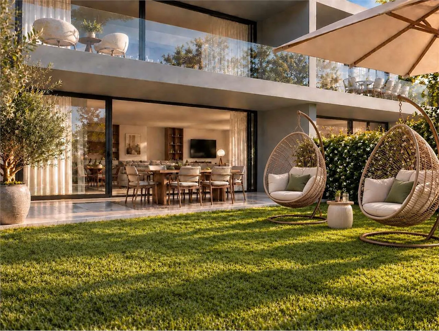 SPACIOUS SPACES AND PRIVATE GARDEN IN NEW RESIDENCE - Photo 1 of 13