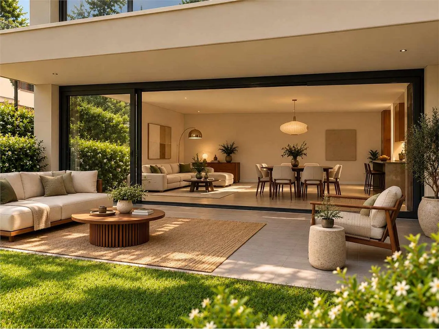 SPACIOUS SPACES AND PRIVATE GARDEN IN NEW RESIDENCE - Photo 3 of 13