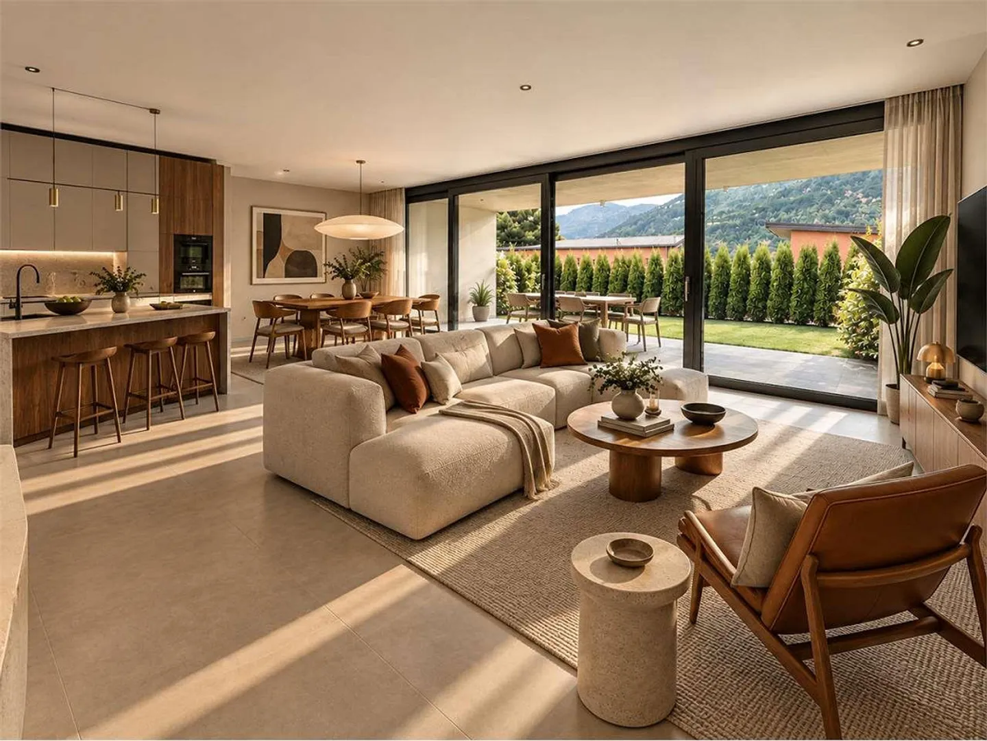 SPACIOUS SPACES AND PRIVATE GARDEN IN NEW RESIDENCE - Photo 4 of 13