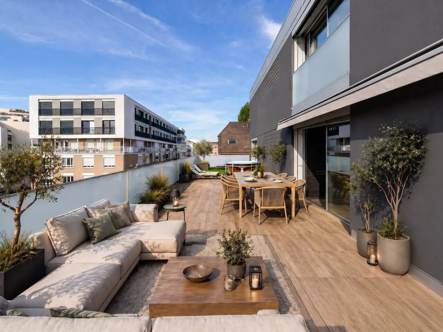 Exclusivity - Superb contemporary penthouse in the heart of Saint-Jean - Photo 3 of 10