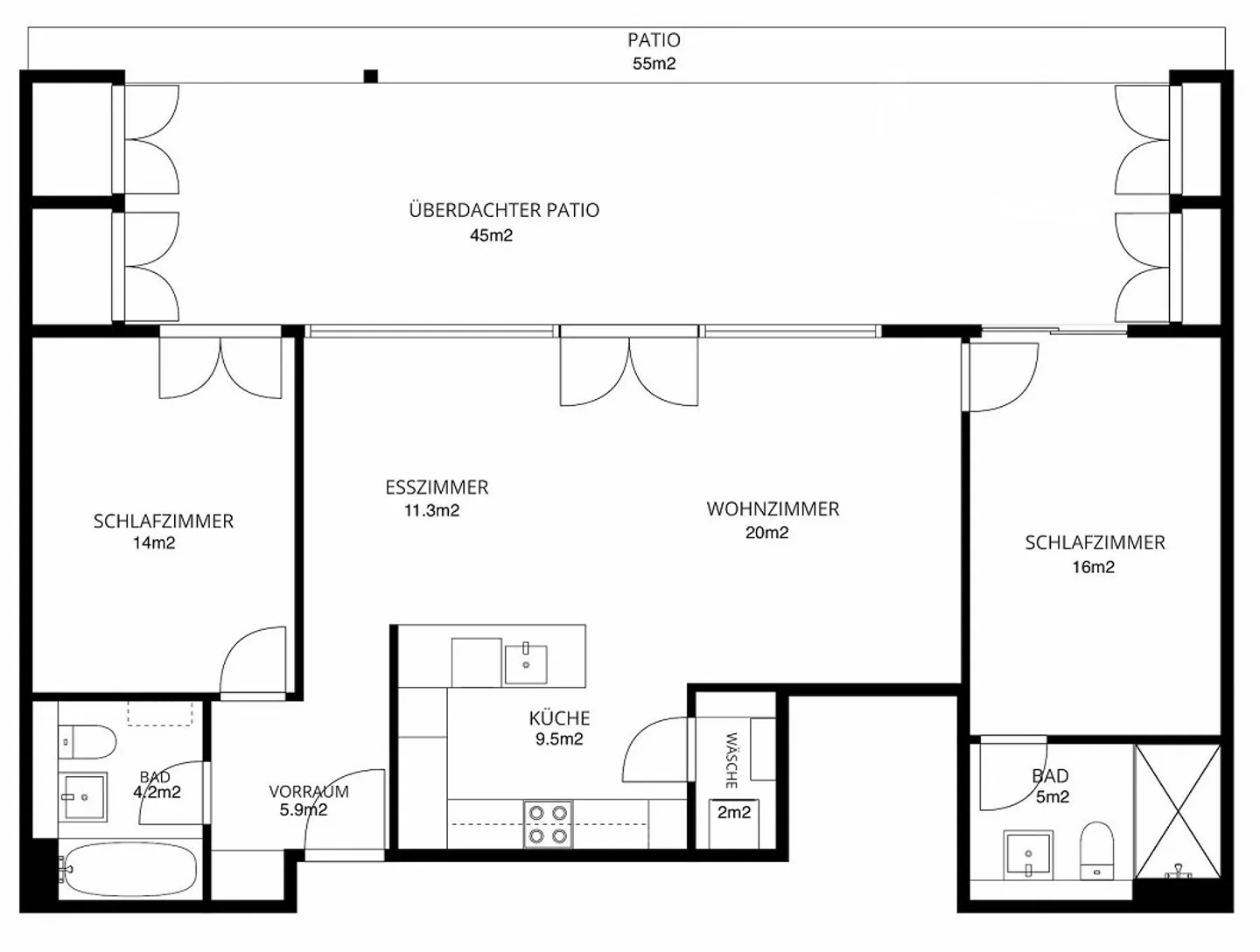 Dreamlike 3.5 Room Apartment with Large Garden & Open Field View - Photo 13 of 13