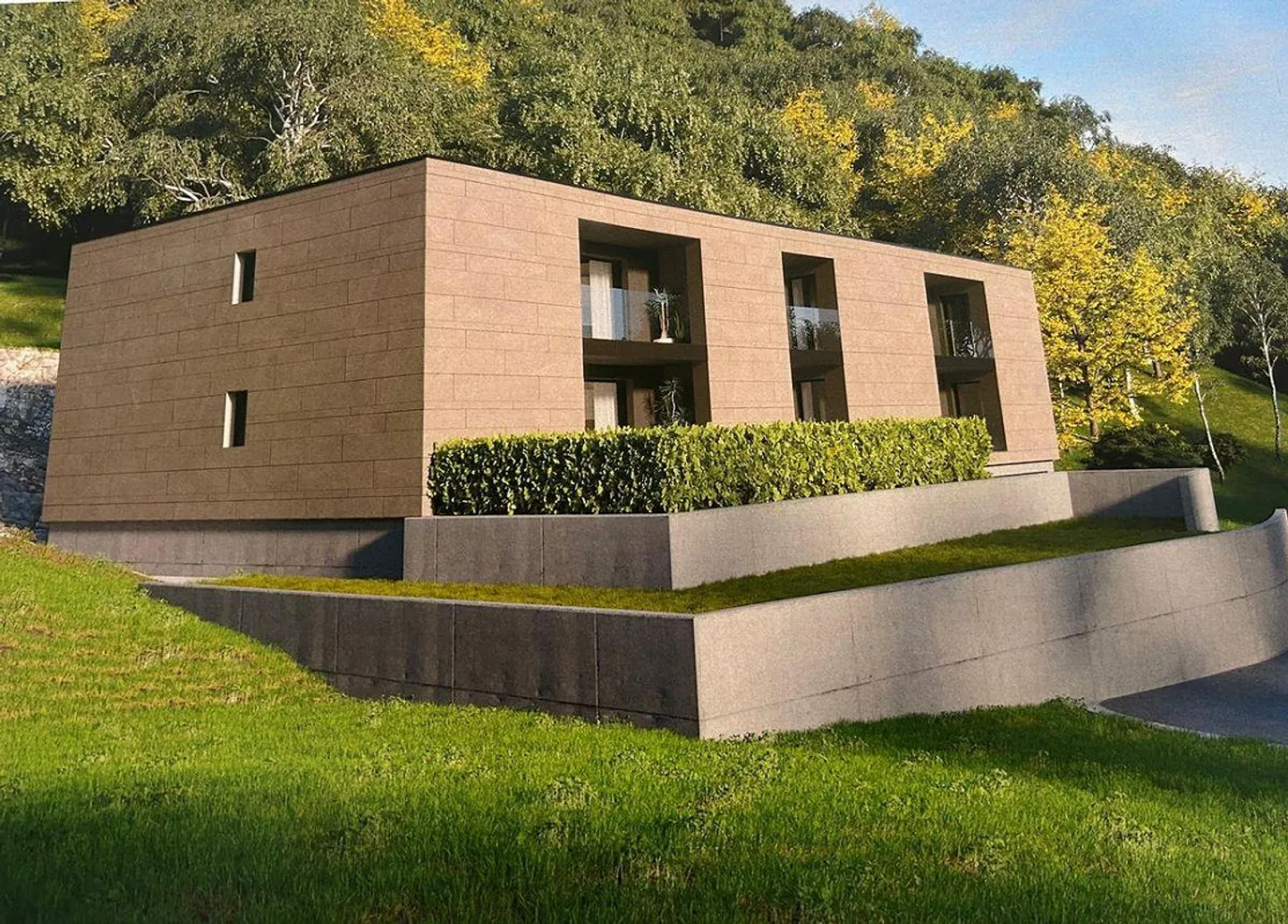 Nuova residenza a Cagiallo - Appartamenti di 4,5 stanze - Disponibile da aprile - Foto 1 di 5