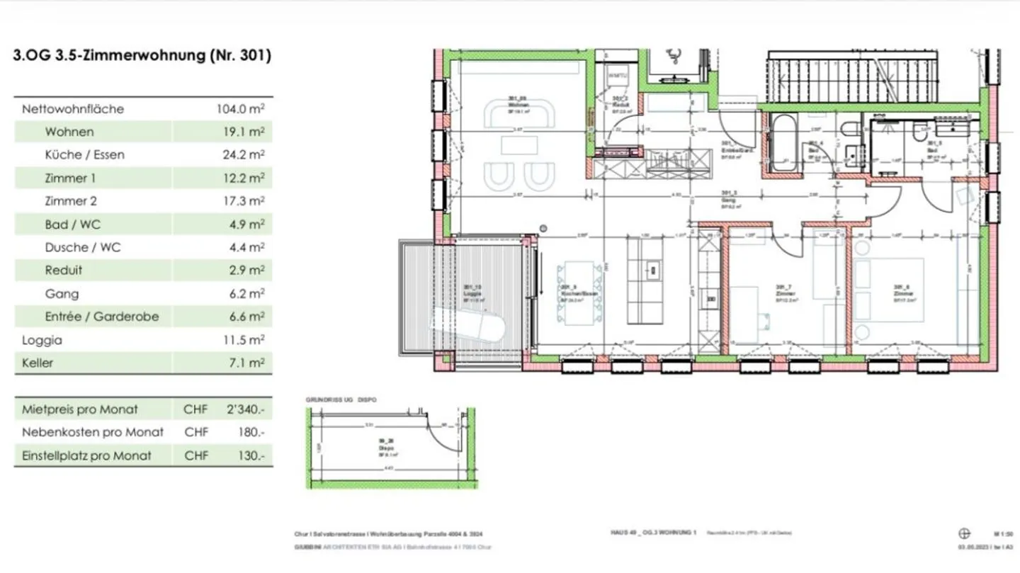 Appartamento in affitto - Foto 10 di 10