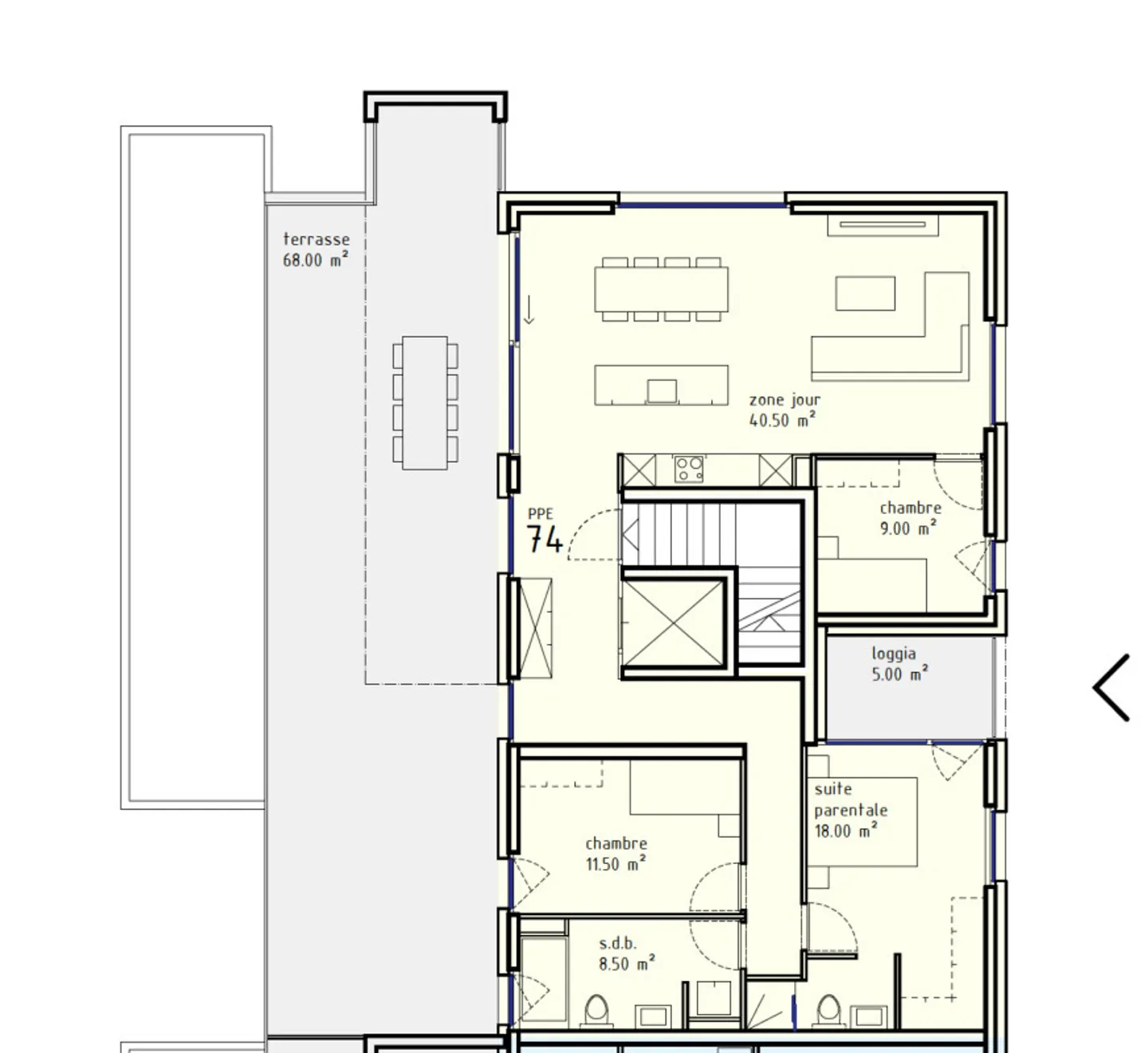 Luxuriöse Attika in Sion - Foto 15 von 16