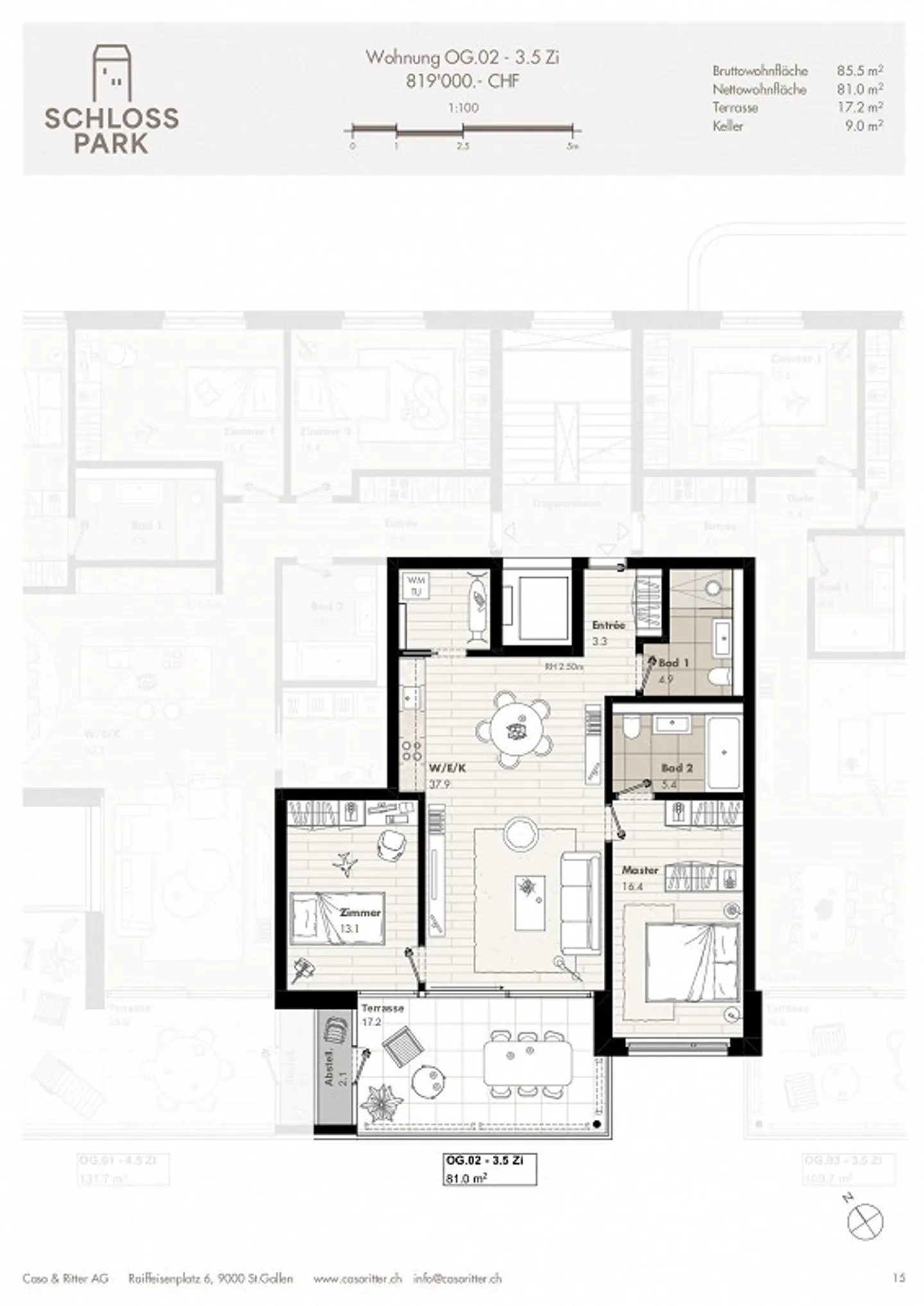 «Schlosspark Sargans» – Vivere con Vista, Stile e Sostanza - Foto 12 di 15