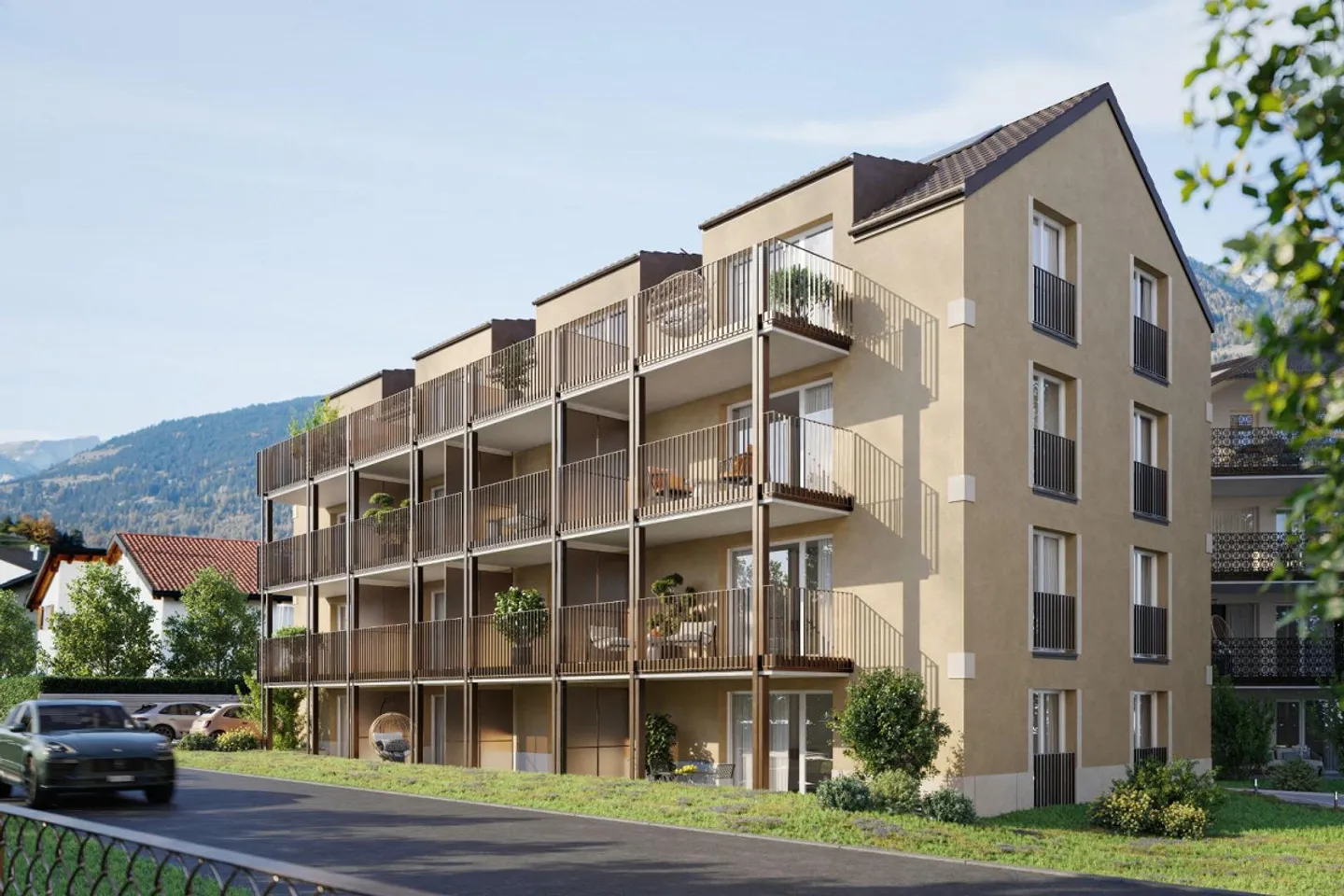 Appartement dans le projet de construction neuve «Tgivisuri» - Photo 1 sur 4