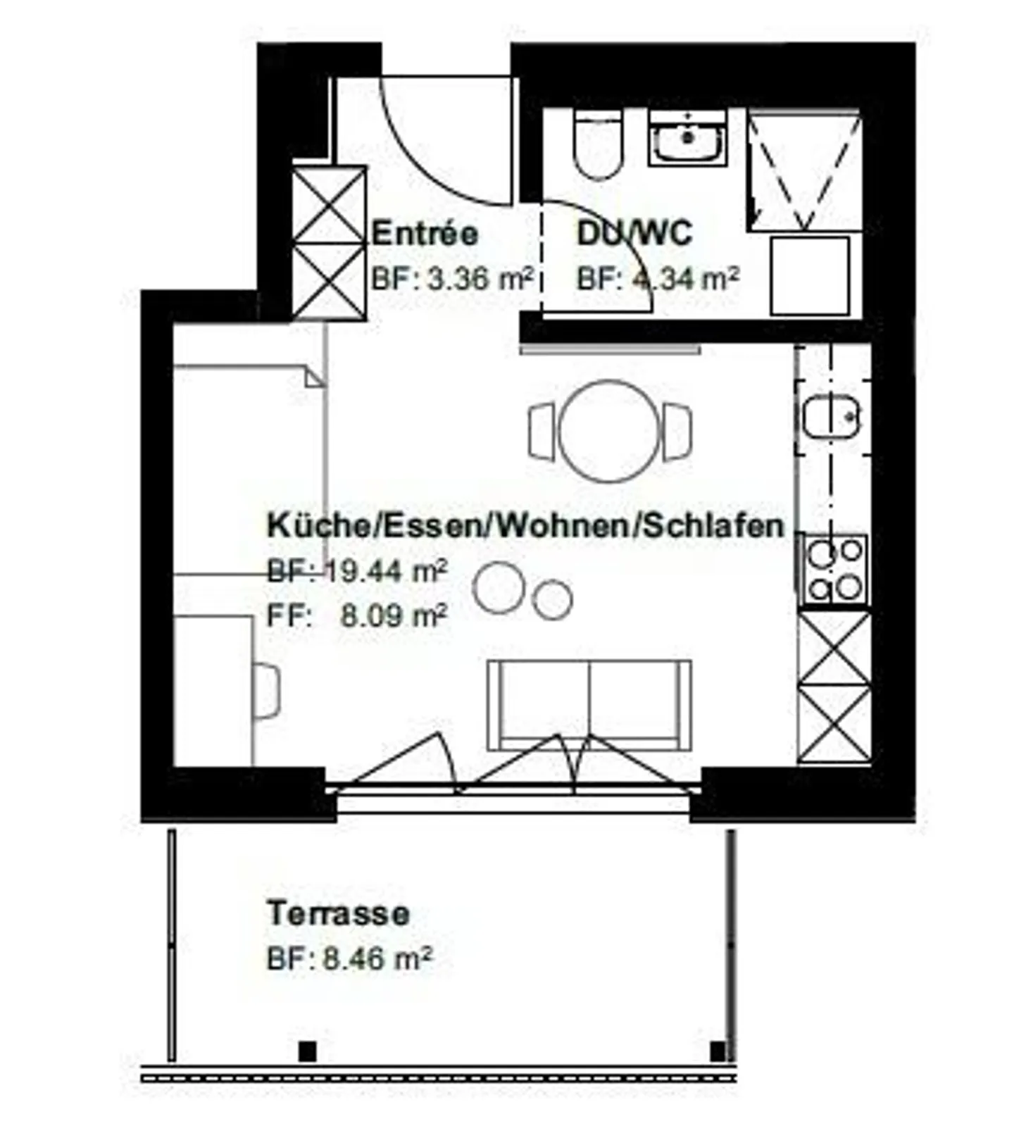 Appartement dans le projet de construction neuve «Tgivisuri» - Photo 4 sur 4