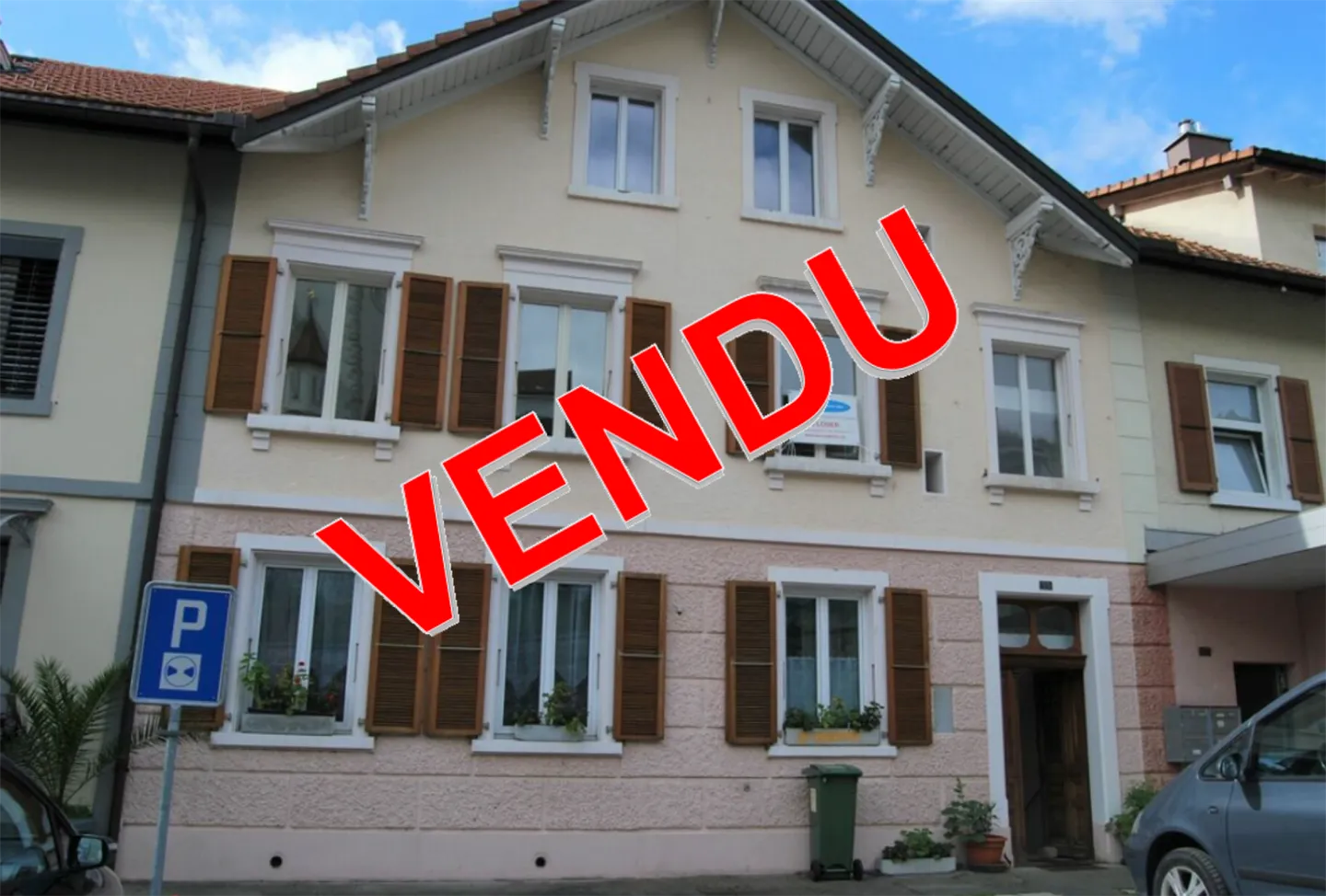 Tramelan, edificio in affitto con 4 appartamenti e giardino - Foto 1 di 10