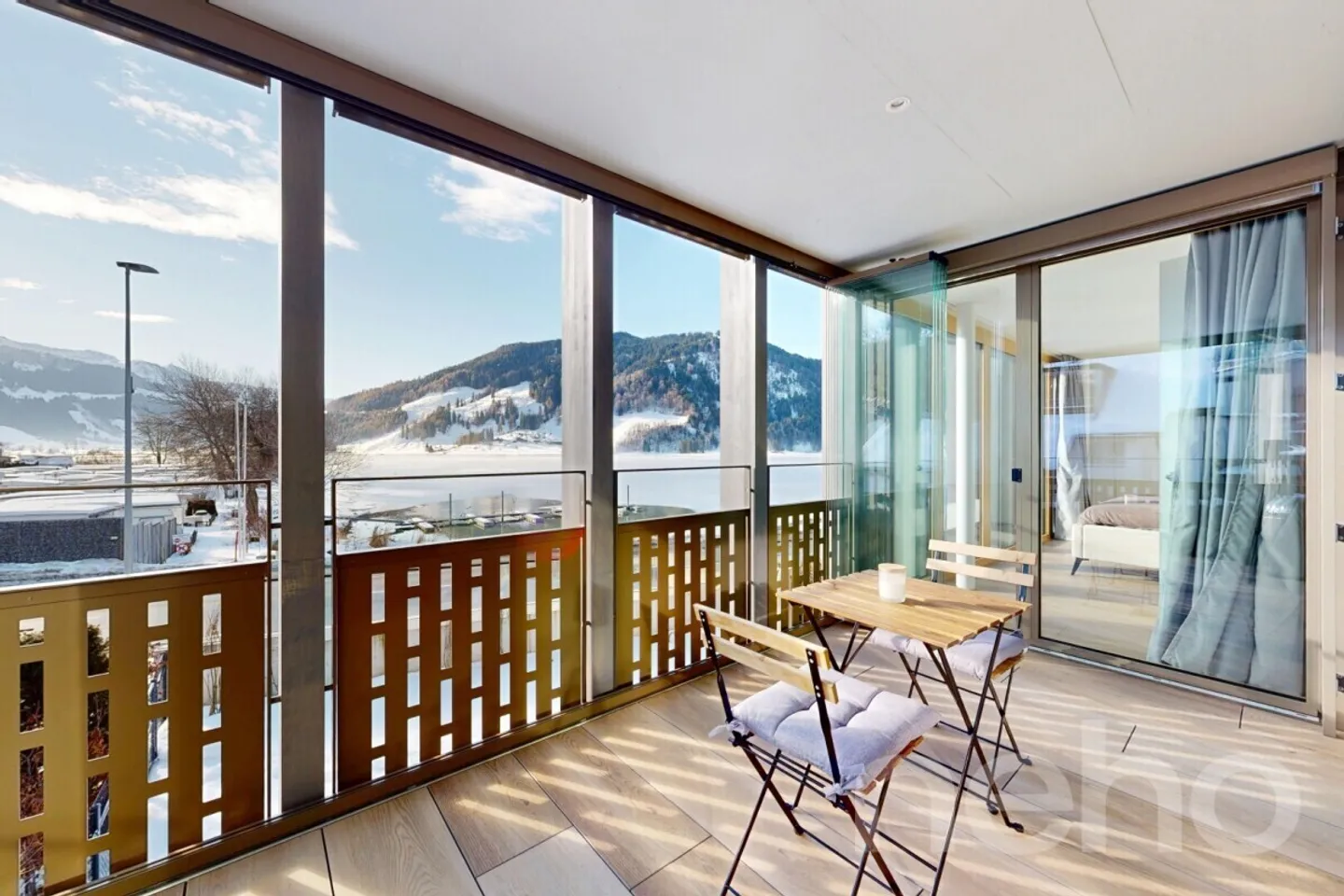 Quiet residential area above the fog line at Sihlsee - Photo 3 of 12