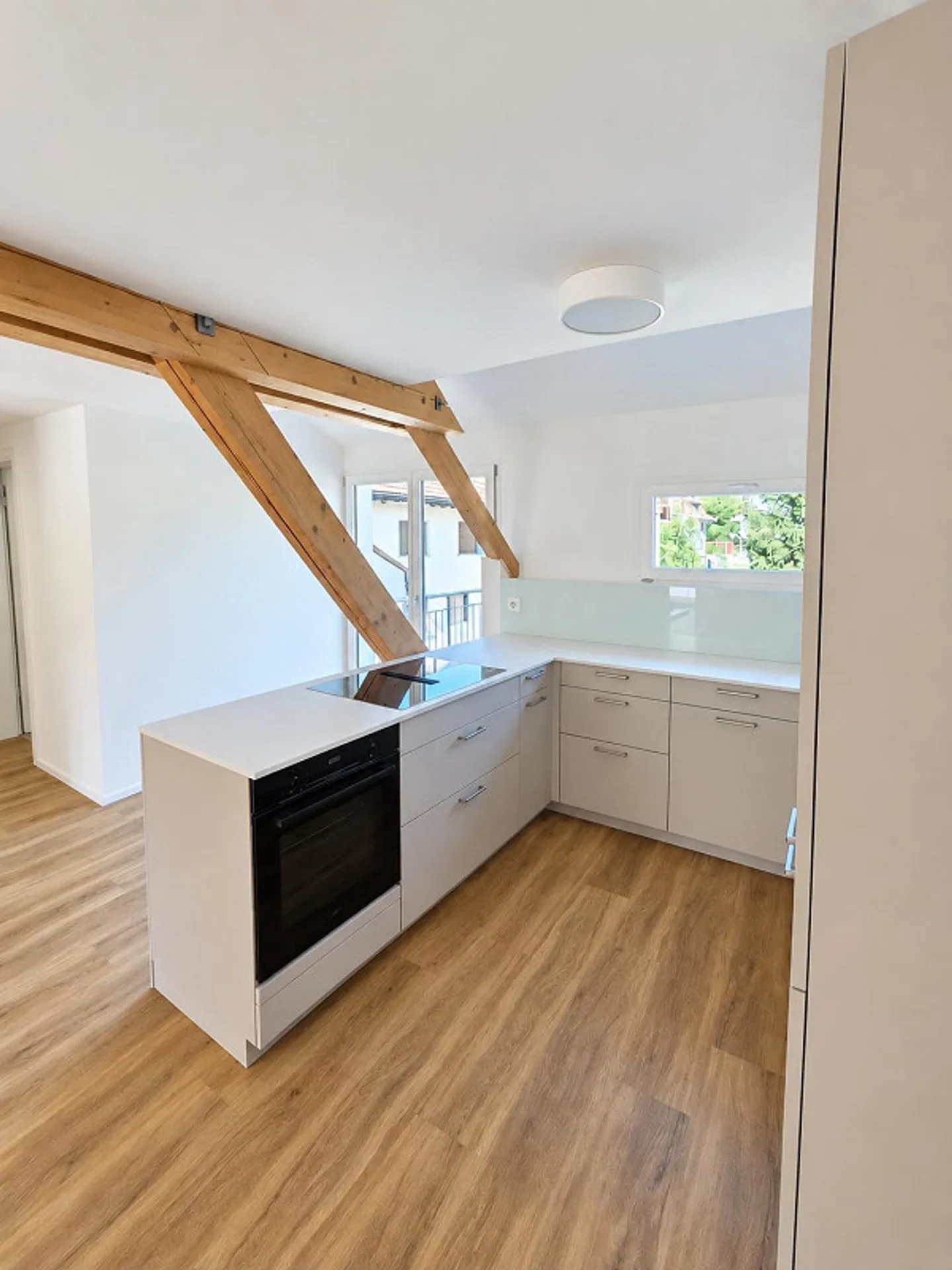 Completely renovated penthouse apartment with gallery, balcony, and direct lift - Photo 3 of 15