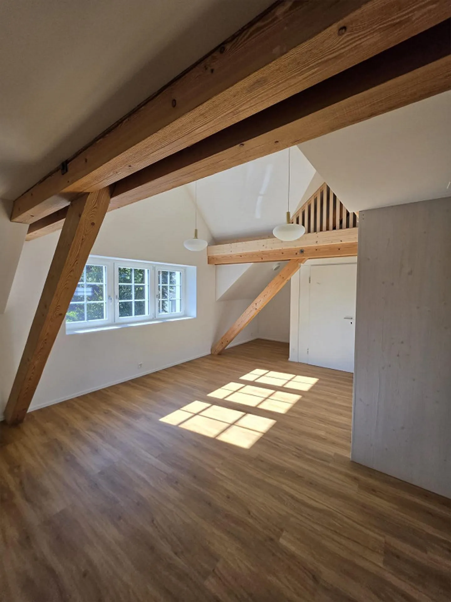 Completely renovated penthouse apartment with gallery, balcony, and direct lift - Photo 4 of 15