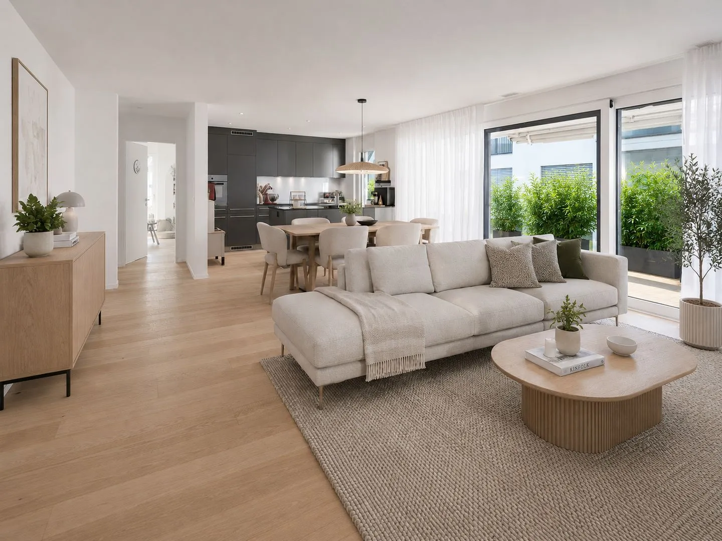 Moderne Wohnung mit sonnigem Balkon - Foto 1 von 7