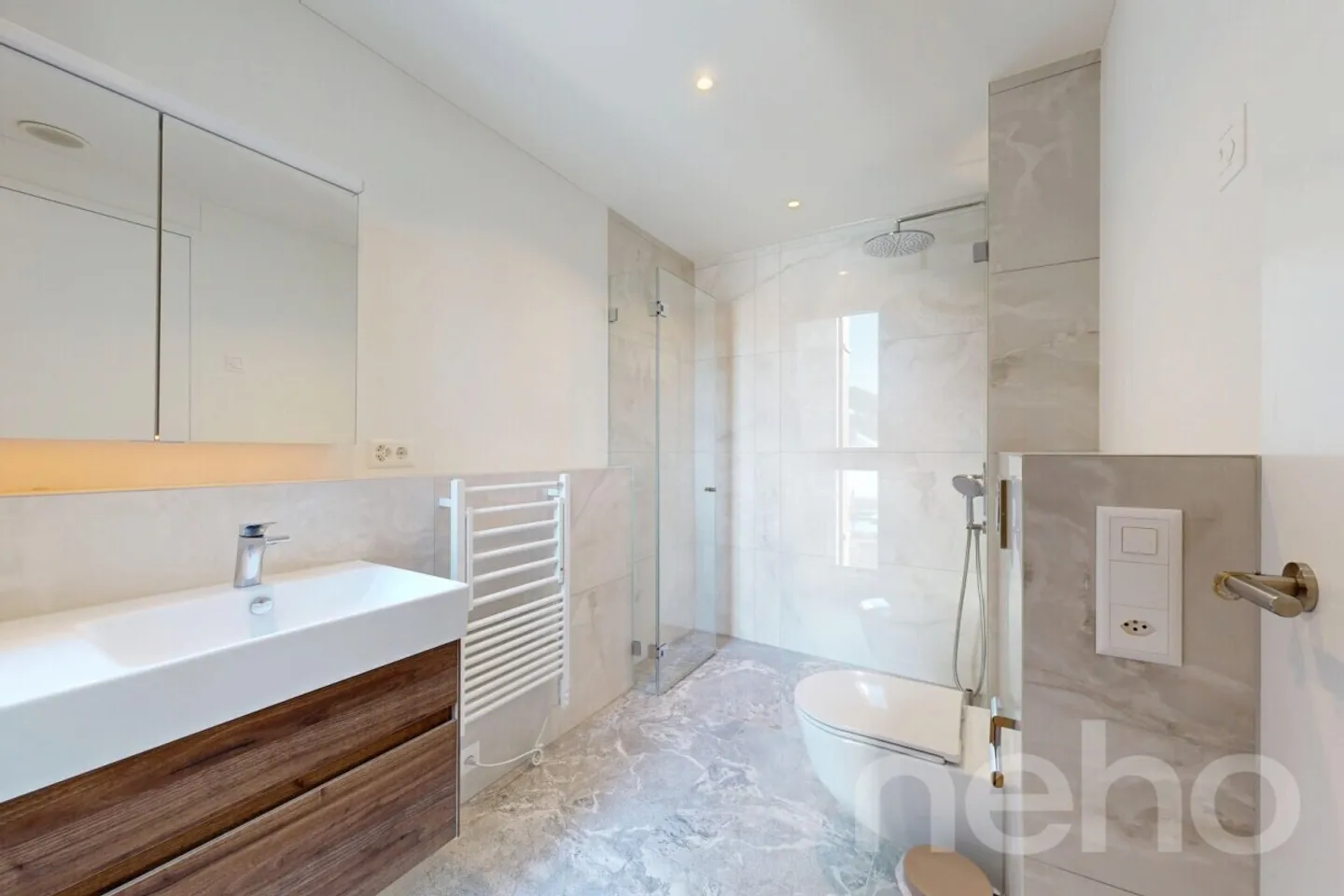 Quiet residential area above the fog line at Sihlsee - Photo 8 of 12